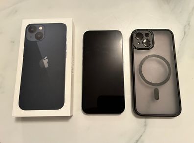 iPhone 13 256GB with box, charger and case
