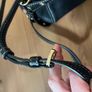 michael kors handbag black leather crossbody Image 5