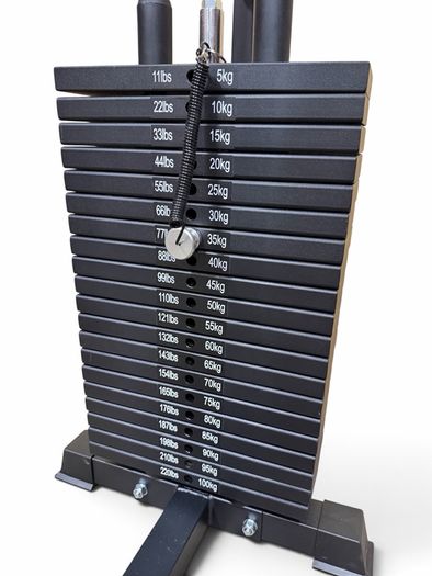 Wall Mounted Dual Cable Machine 100kg stack (new in box)