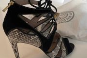 Malene Birger snakeskin heels