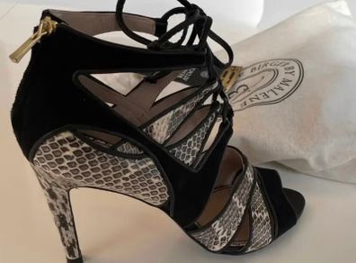 Malene Birger snakeskin heels