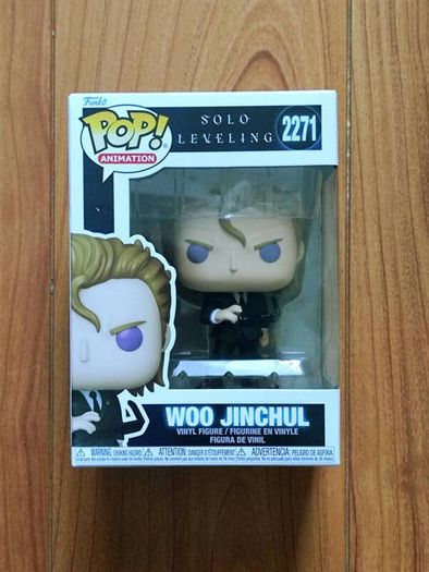 Funko Pop 2271 Solo Leveling Woo Jinchul Anime Manga Webtoon Manhwa Korea Figure