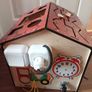Large Wooden Kids Busy House Box Image 2