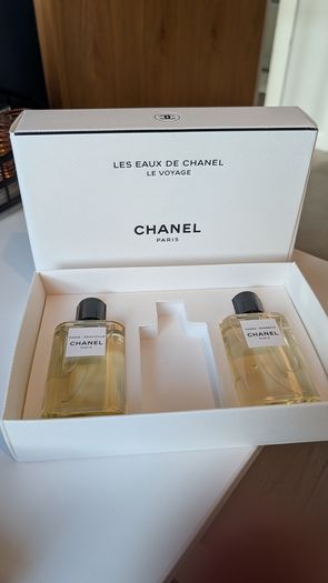 Chanel Les Eaux Le Voyage Set: Paris-Deauville & Paris-Biarritz, 2 x 50 ml