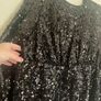 Gallery Sequin black dress size 16 Image 3