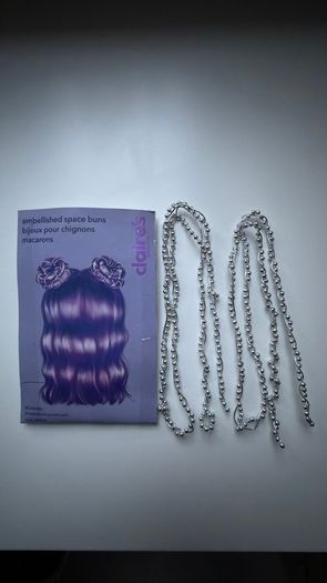 Claires Embellished Space Buns Set