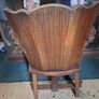 vintage Arts @Crafts Oak Arm Chair Image 4