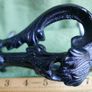 Antique  Large Regency Cast Iron Door Knocker Antique Image 7