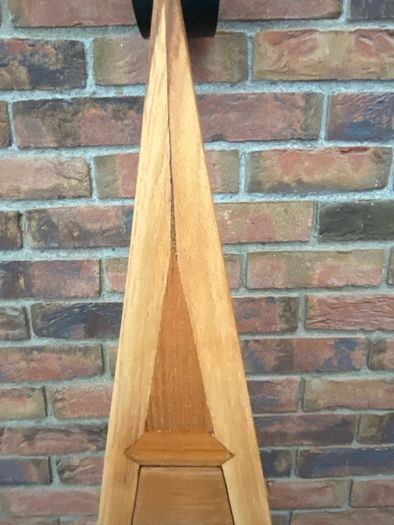 Unique Solid Hardwood Pyramid Chest of Drawers