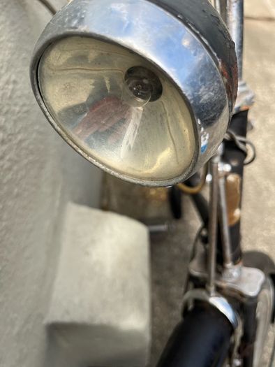 1930s humber men's bike push button bell. Brooks saddle. 3 speed  Gears
