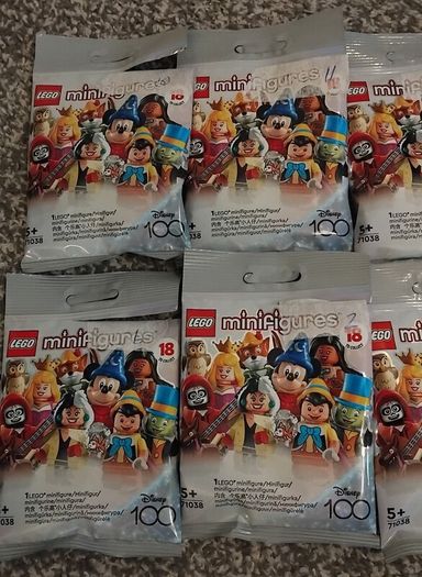 Lego Disney 100 Minifigures x18