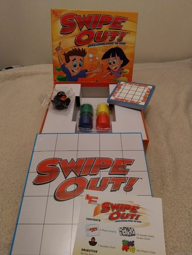 Swipe Out Fun Family Board Game