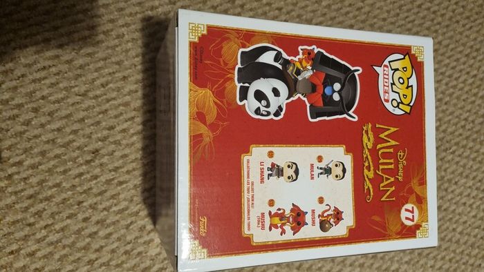 Mulan Mushu Riding Panda (6 Inch)