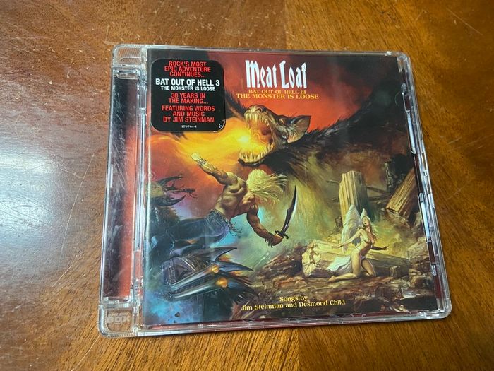 Meat Loaf Bat Out of Hell 3 CD The Monster is Loose