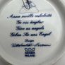 Arabia Finland Give Us Angels Small Wall Plate - Pair of Two Rare Plates - Vintage 90s Image 3