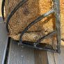 2 x 92cm length heavy duty wall hung iron planting troughs Image 5