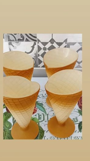 Vintage Sundae glasses