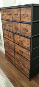 Dresser with 16 Fabric Drawers