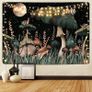 Mushroom Tapestry Wall Hanging Forest Plants Wall Tapestry Bedroom Snail Tapestry for Bedroom Living Room 59.1x51.2 Inches 150x130cm MULTIPLE SIZES AVAILABLE (FREE SHIPPING) Image 4