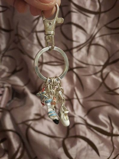 shoes keychain/handbag charm