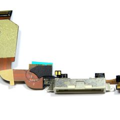iPhone 4S Replacement Charging Dock Port Connector Flex Cable and Mic White
