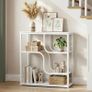 4-Tier Slim Console Table for Hallway, Narrow Hallway Table with Storage Shelves, Behind Sofa Table for Small Space, living Rooms, Entryway, Bedroom, White Image 2