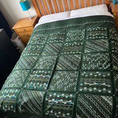 Hand embroidered quilt (Nakshi Kantha)
