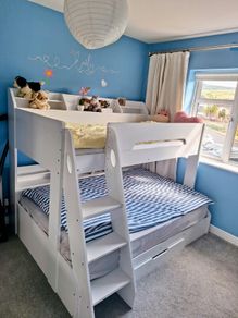 Triple Bunk Bed (with double mattress)