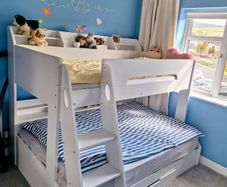Triple Bunk Bed (with double mattress)