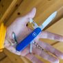 Vintage Elinox Stamp Discontinued Victorinox 91mm Standard model with Modern handles installed Image 6