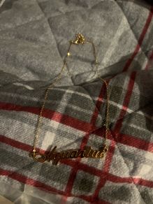 Gorgeous 14K gold plated necklace Aquarius new