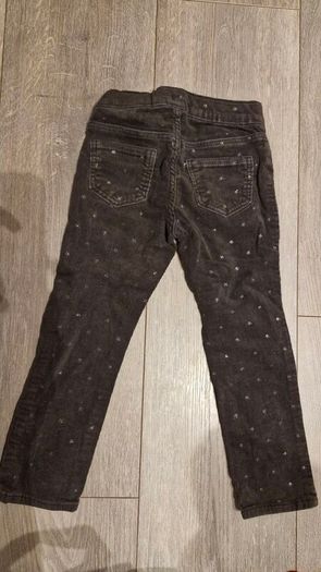 Sparkly cord jeans