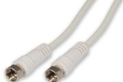 Coaxial F-type Plug to Plug Lead 2 Meter