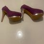 Pump Purple Platform Heels Image 8