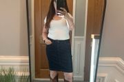 Tommy Hilfiger denim skirt. Size 10