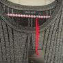 dress Bnwt grey short sleeve sparkle dress baloot brand size large Image 7