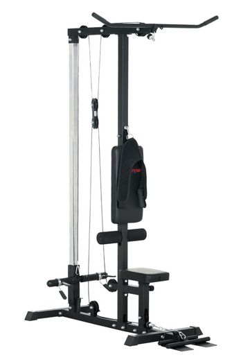 Lat pull down and low row machine (new in box)