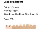 maileg mouse  castle room