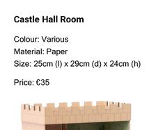 maileg mouse  castle room