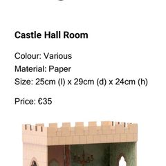 maileg mouse  castle room