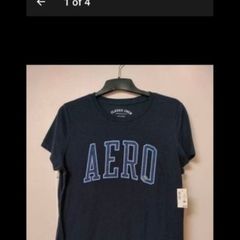 Men's AERO navy t. Shirt new with tags