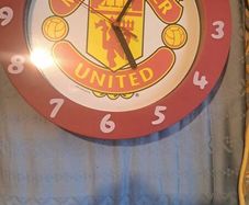 Man united clock