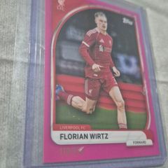 Liverpool Football Card Wirtz /250 Pink