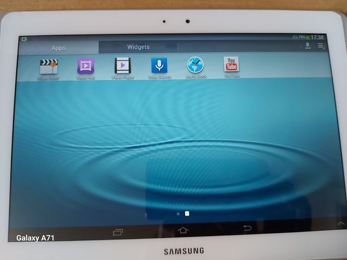 Samsung Galaxy Tab 2, white, 16GB, in excellent condition
