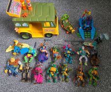 Teenage mutant teenage turtles 1980s vintage toys