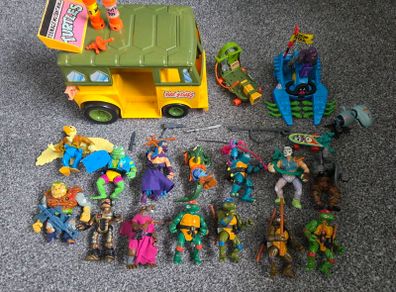 Teenage mutant teenage turtles 1980s vintage toys