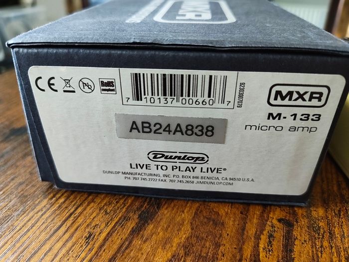 MXR Micro Amp (M133)