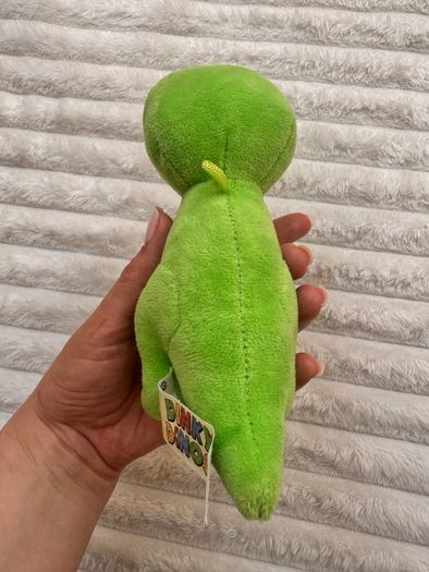 Dinky Dinos Green Dinosaur Plush Soft approx. 15 cm. Used Please see photos
