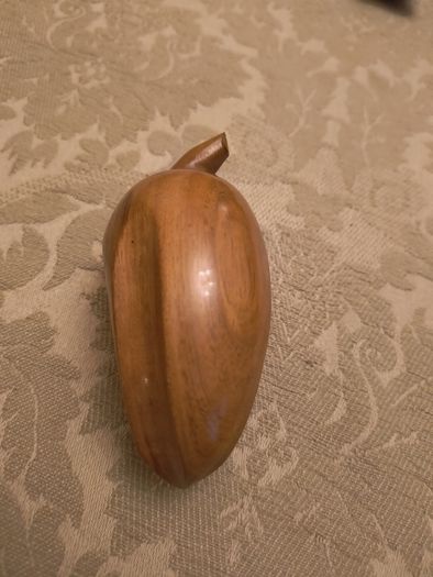 Carved Wooden Fruit.