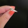 platnium diamond ring Image 2